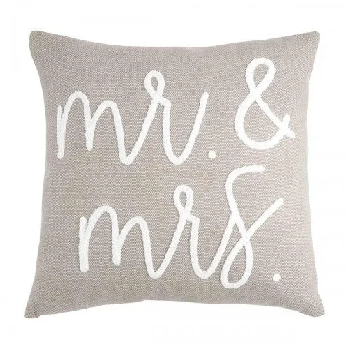 Mr & Mrs Square Pillow