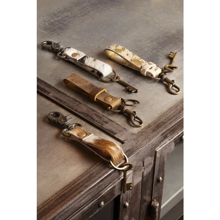 Myra Bag - Demure Cowhide Loop Keychain