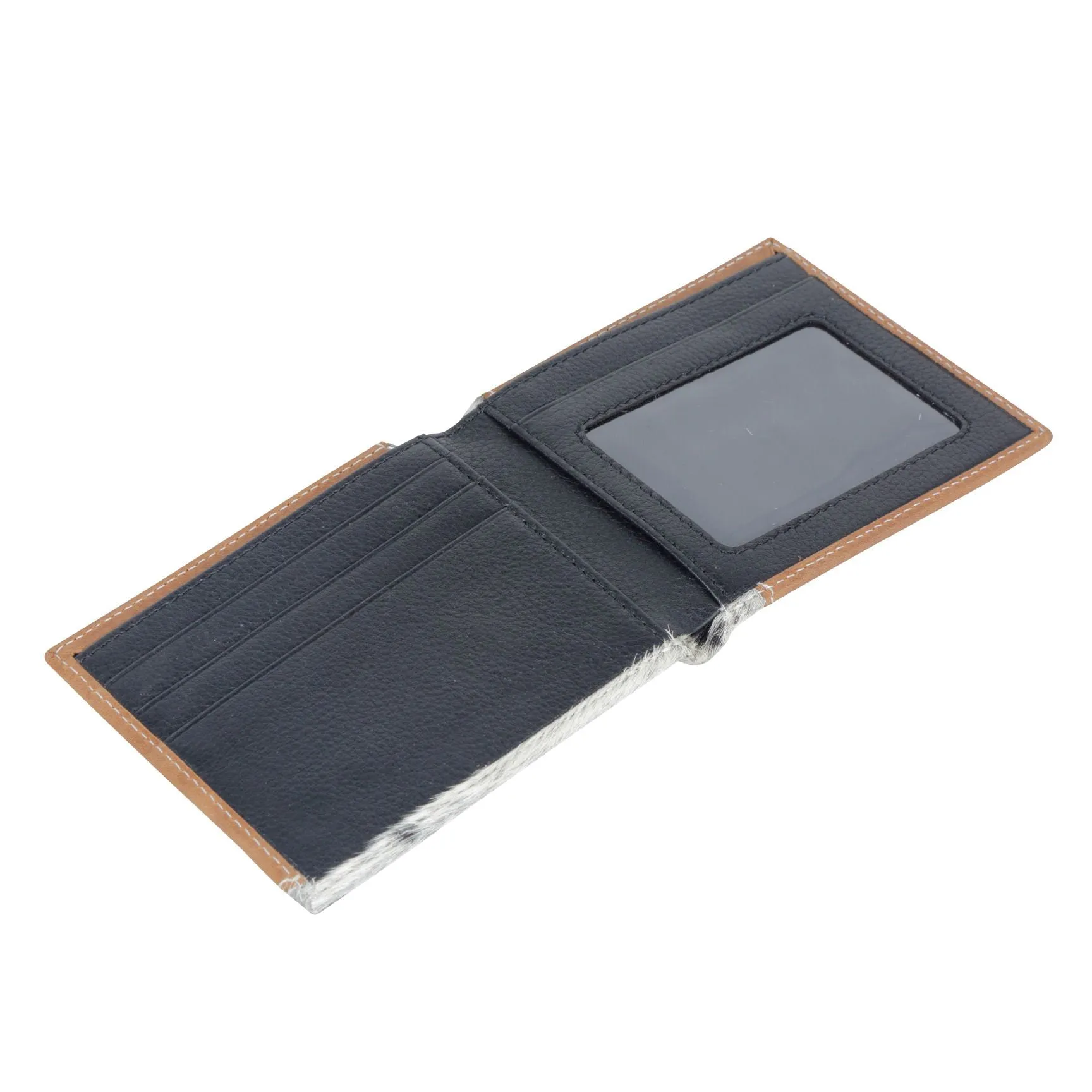 Myra Bag Imprint Leather and Hair-On Wallet