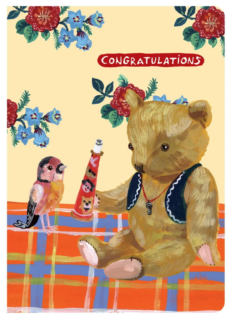 Nathalie Lete Greeting Card - Congratulations 03