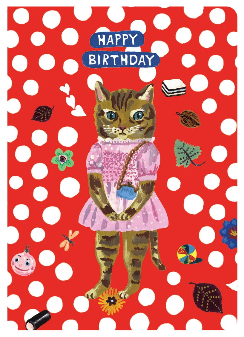 Nathalie Lete Greeting Card - Happy Birthday 01
