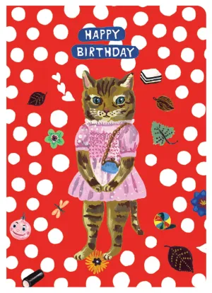 Nathalie Lete Greeting Card - Happy Birthday 01