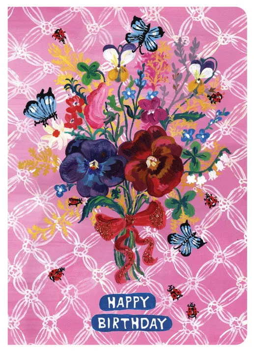 Nathalie Lete Greeting Card - Happy Birthday 02