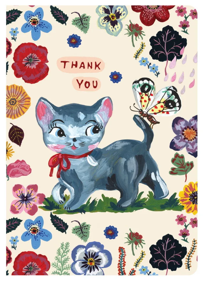 Nathalie Lete Greeting Card - Thank You 01