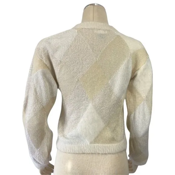 Neiman Marcus cropped sweater