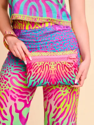 NEON FLUX NEOPRENE CLUTCH