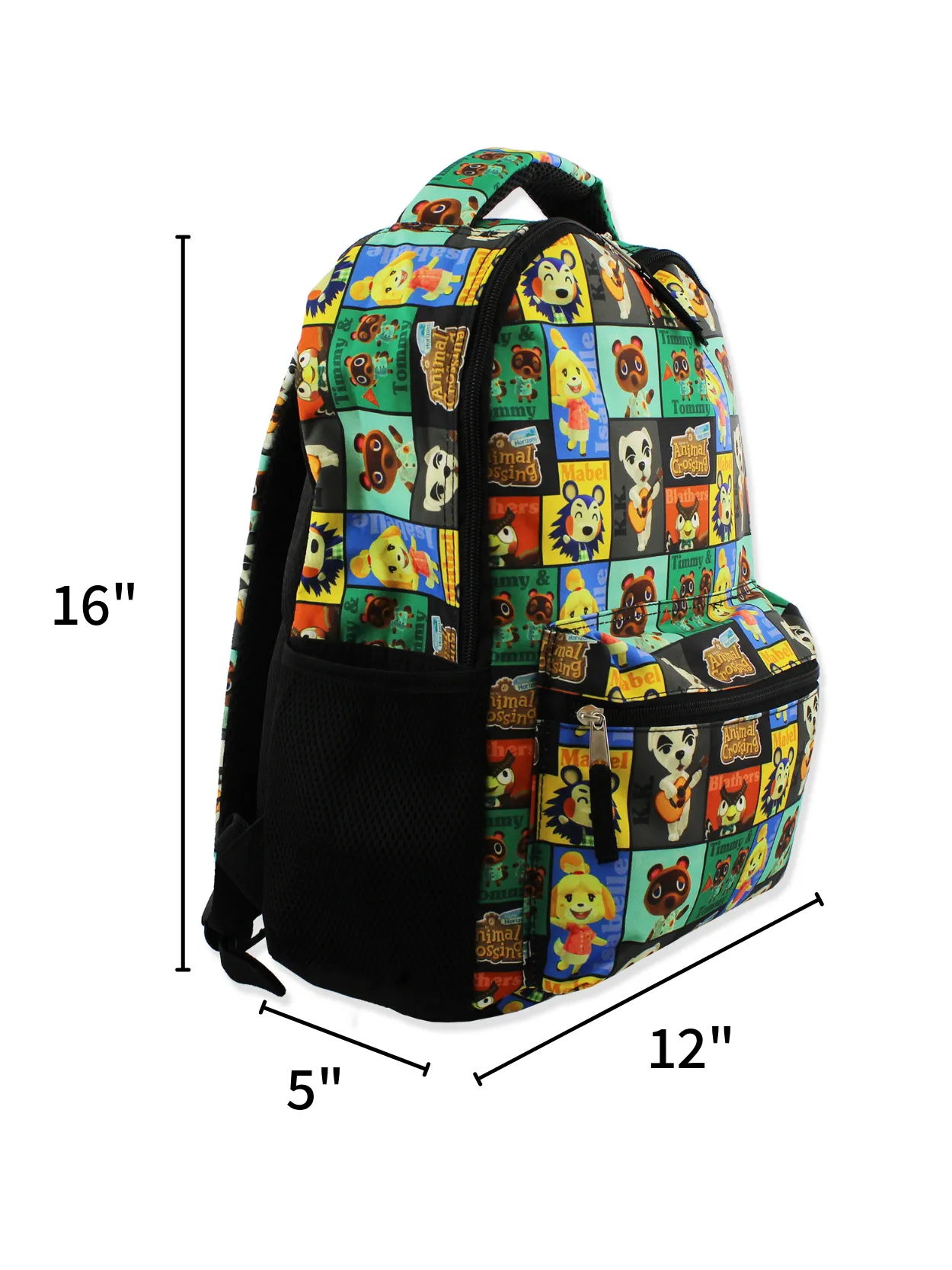 Nintendo Animal Crossing 16 Inch School Backpack