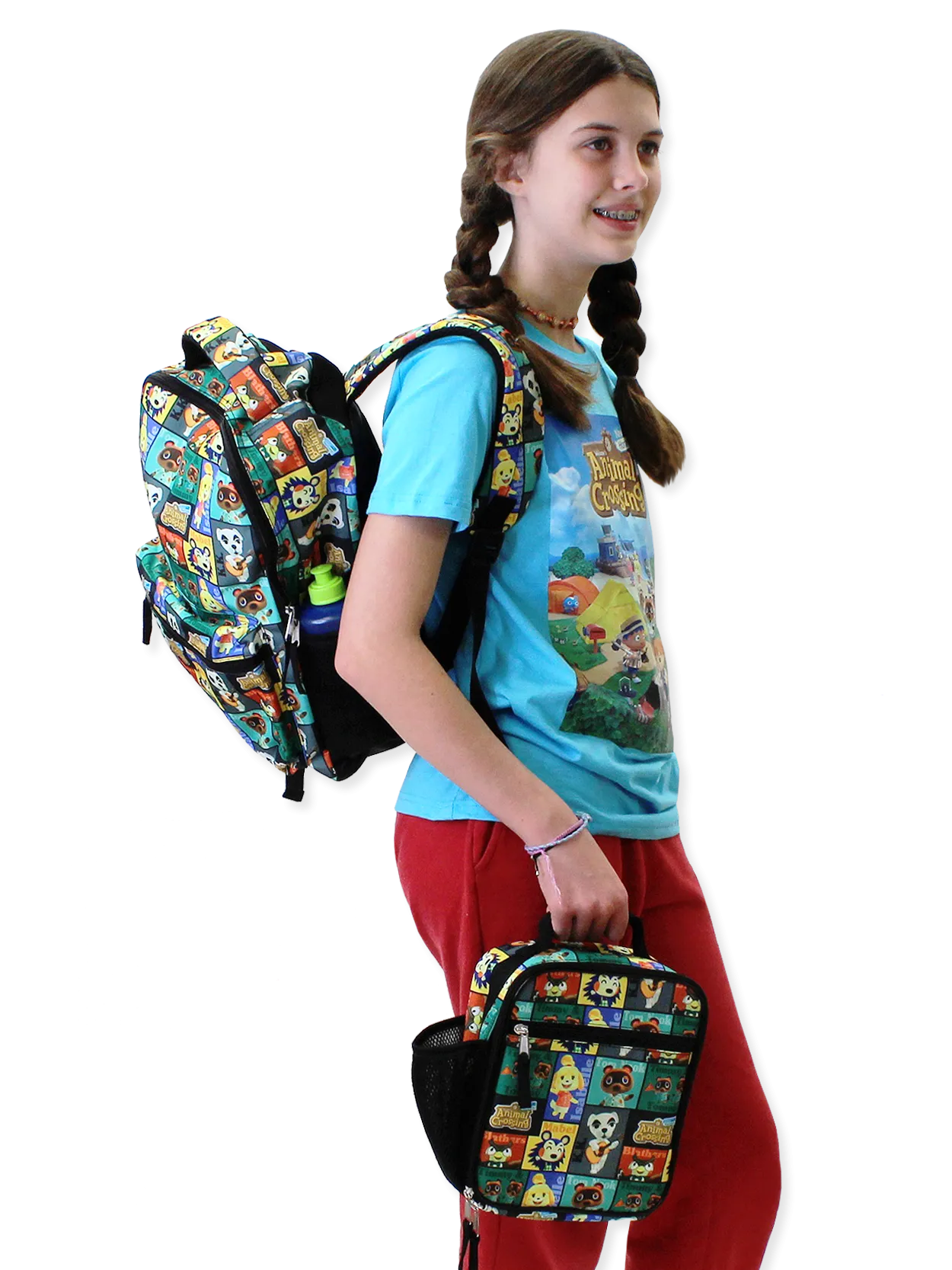 Nintendo Animal Crossing 16 Inch School Backpack