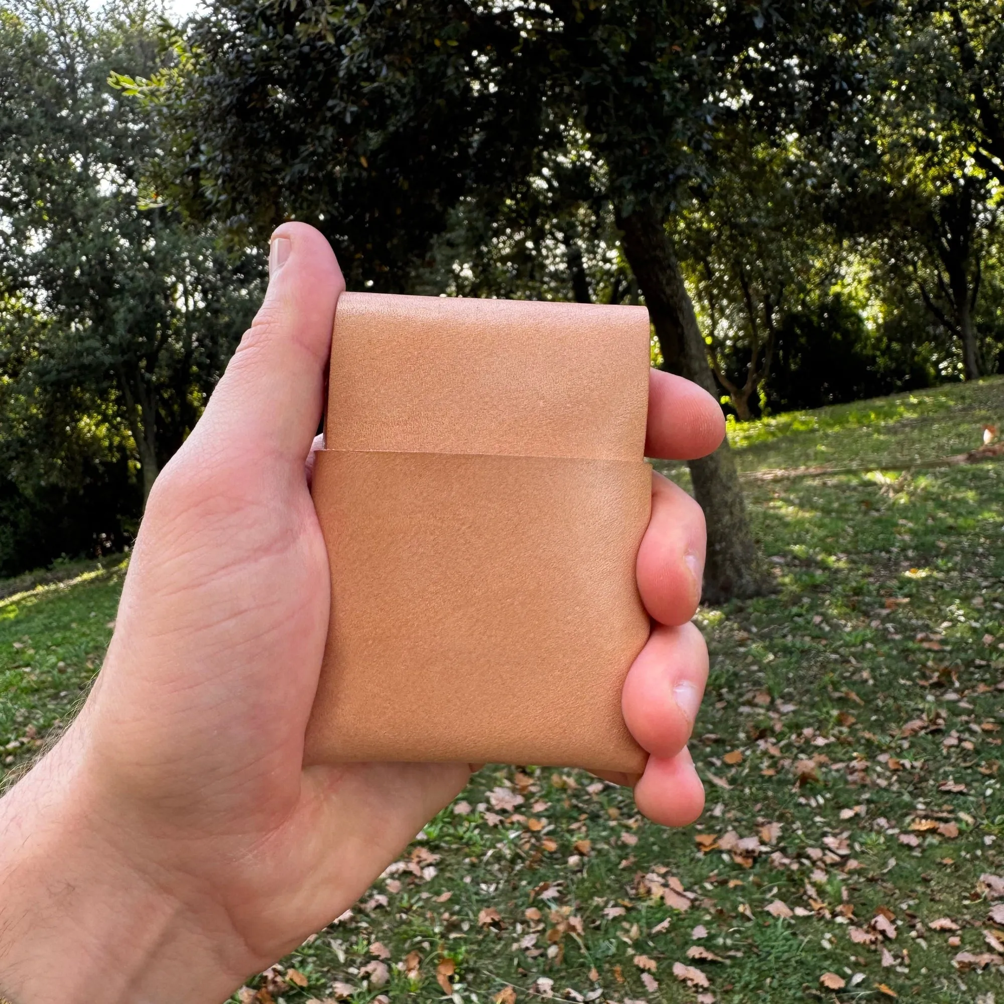 No. 66 Woodsman Leather Fold Wallet