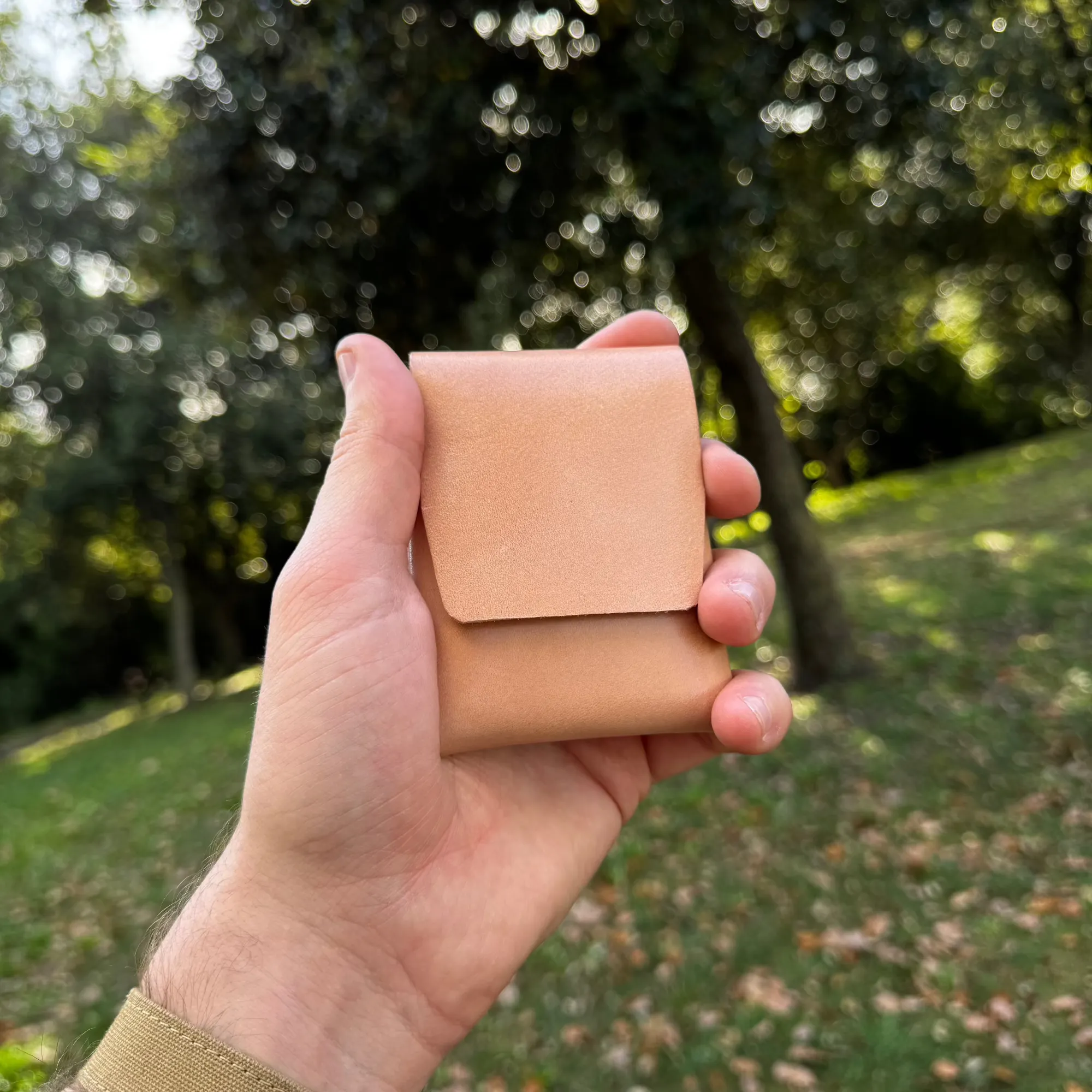 No. 66 Woodsman Leather Fold Wallet