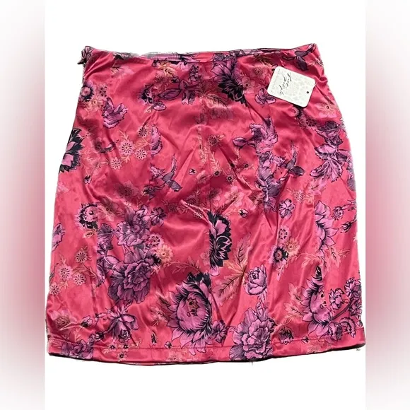 NWT Free People Avas Printed Mini Skirt