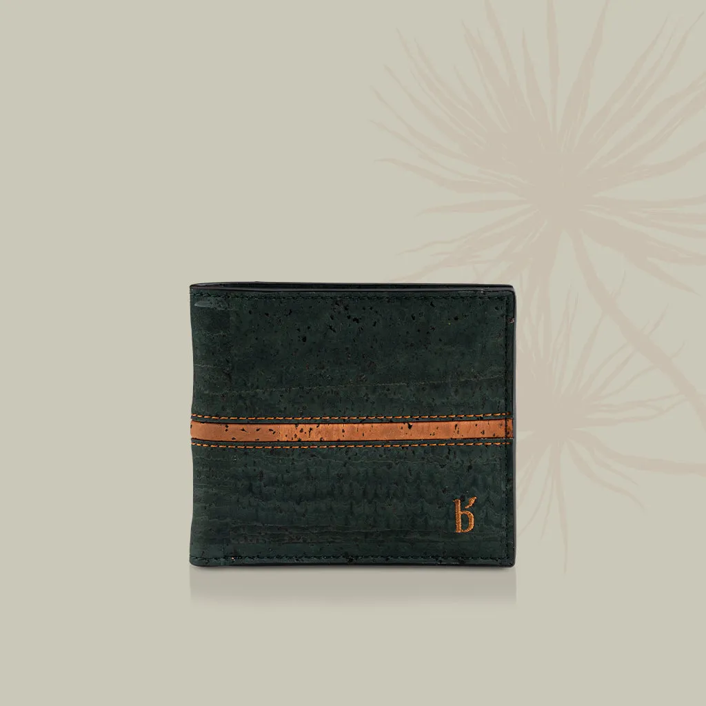 Obi Men’s Cork Bi-fold Wallet