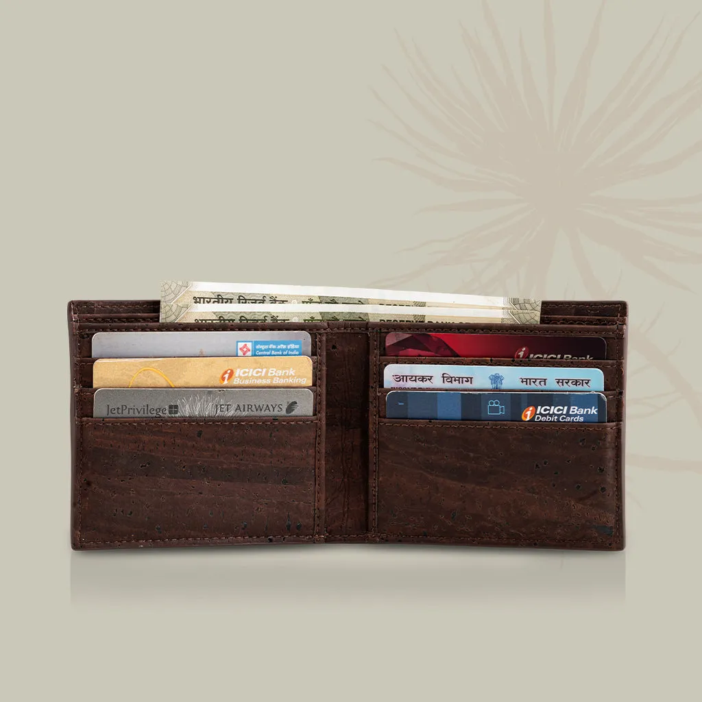 Obi Men’s Cork Bi-fold Wallet