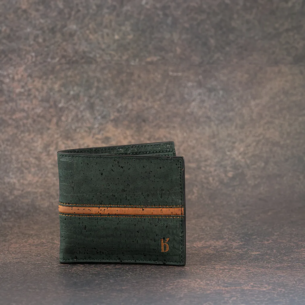 Obi Men’s Cork Bi-fold Wallet