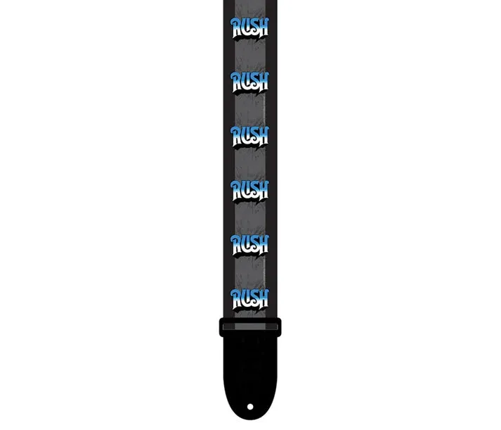 Official Licensing Rush Logo Polyester Guitar Strap