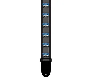 Official Licensing Rush Logo Polyester Guitar Strap