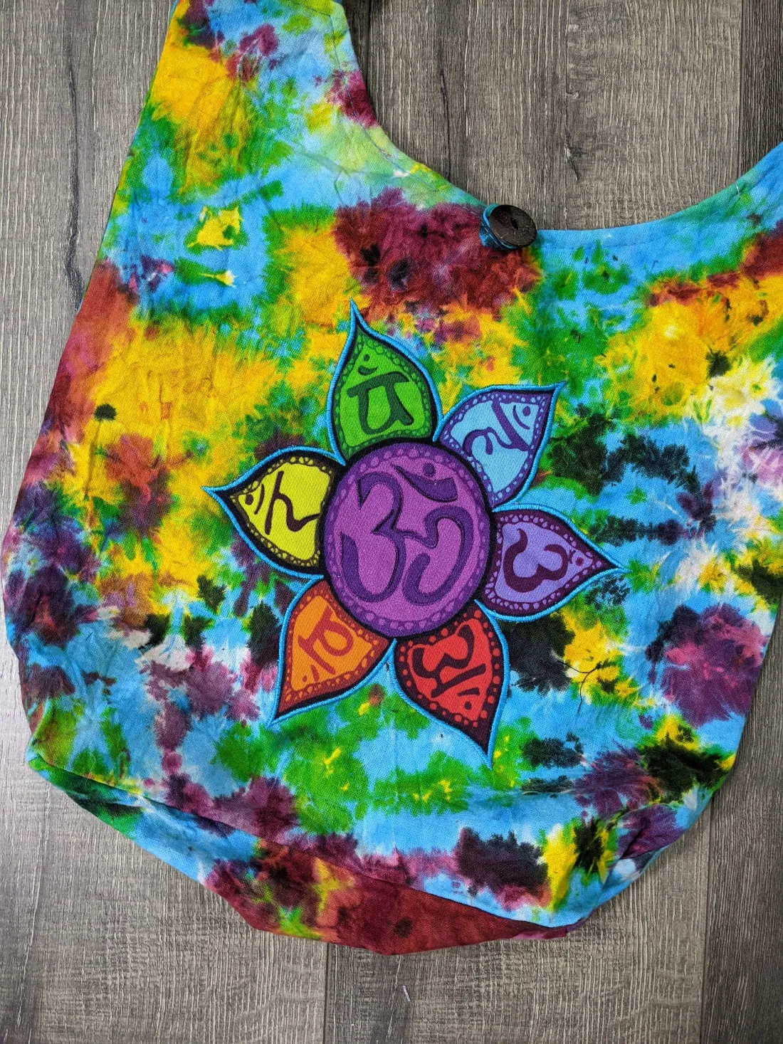 Ohm Tie Dyed Shoulder Bag
