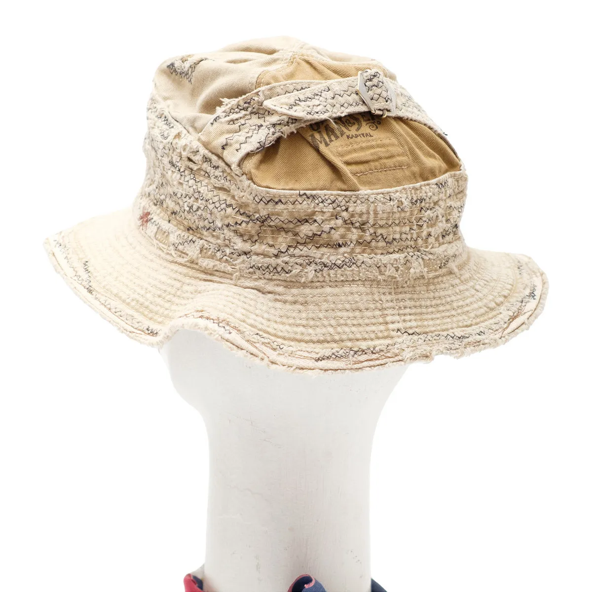 Old Man and the Sea Hat in Beige Crash Remake