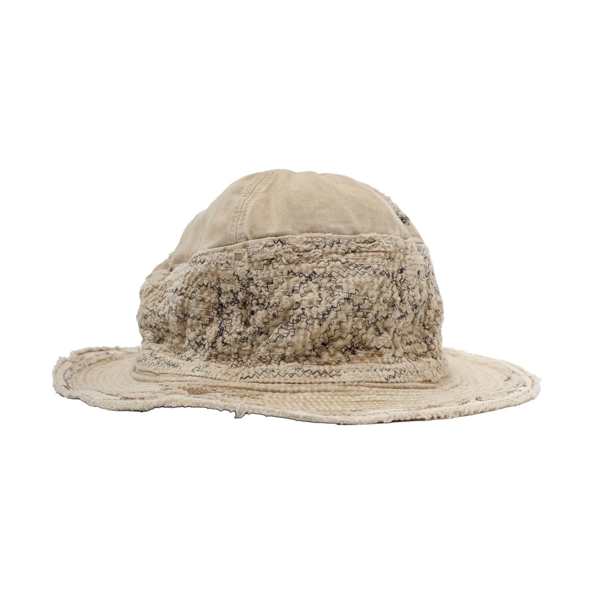 Old Man and the Sea Hat in Beige Crash Remake