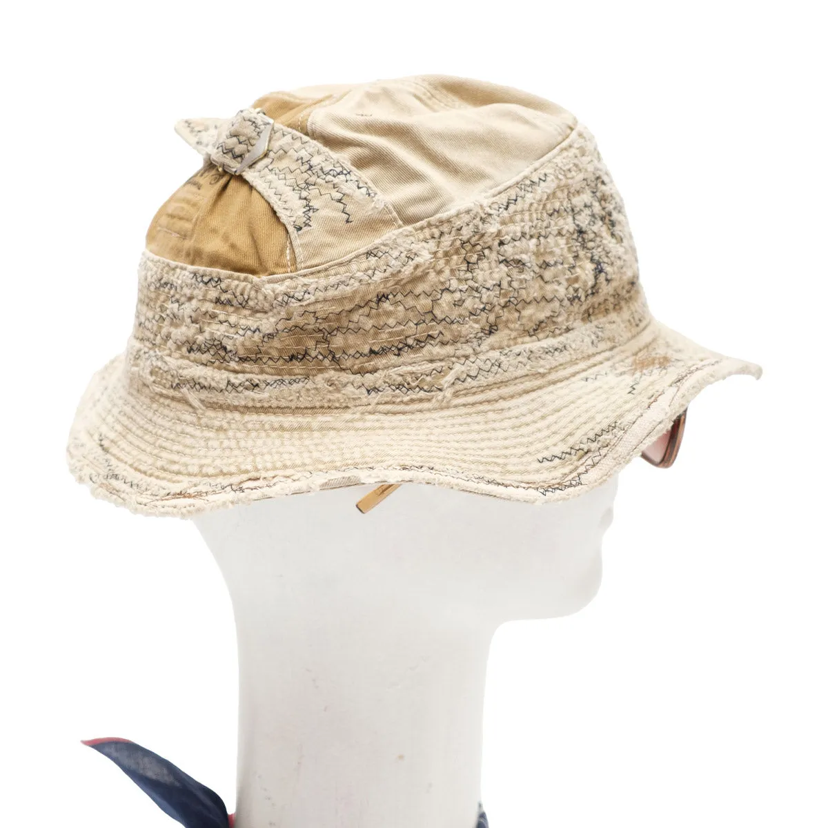 Old Man and the Sea Hat in Beige Crash Remake