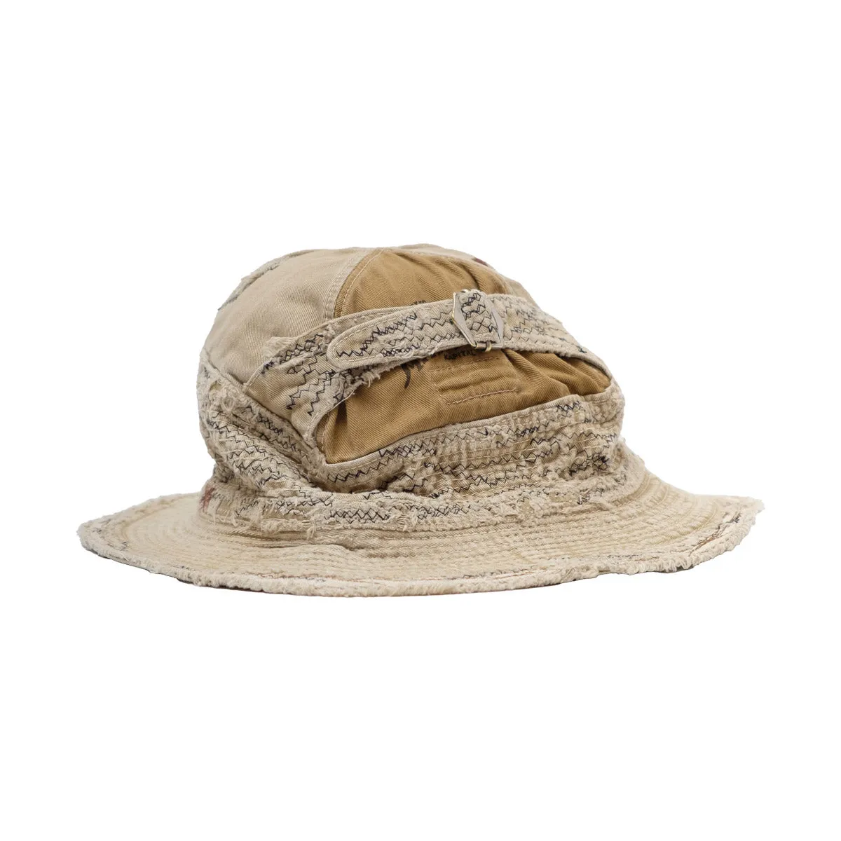 Old Man and the Sea Hat in Beige Crash Remake