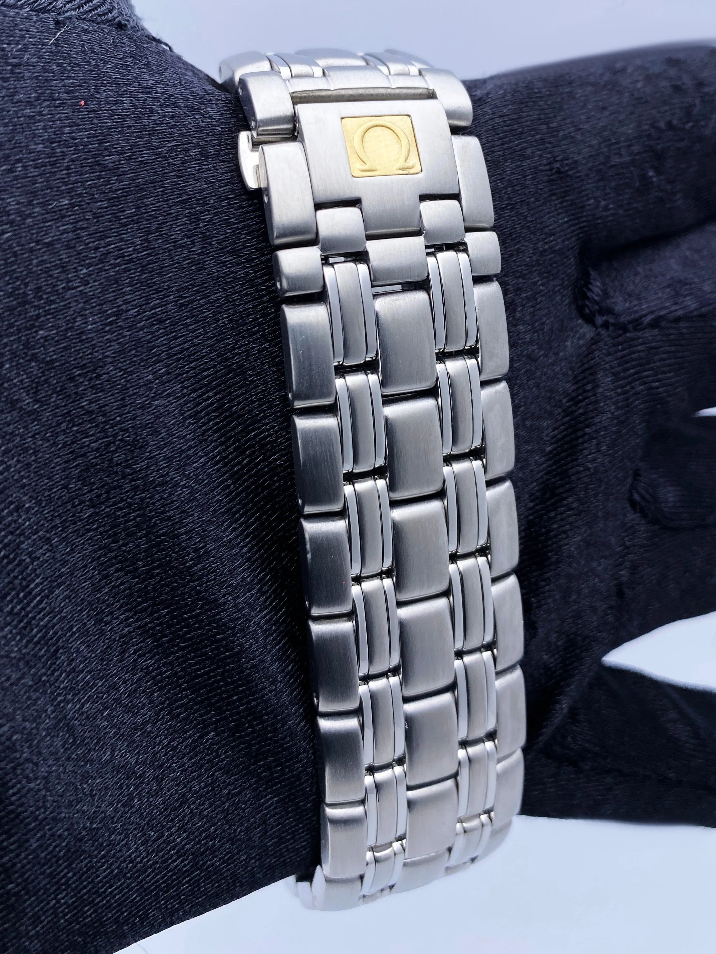 Omega Seamaster GMT 2534.50.00 50th Anniversary Mens Watch Box Papers