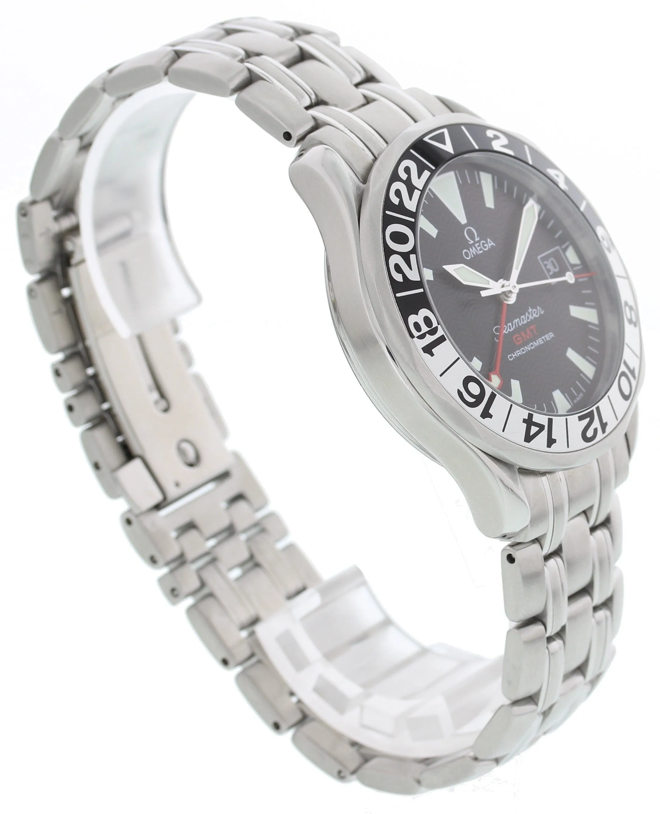 Omega Seamaster GMT Stainless Steel 168.1613