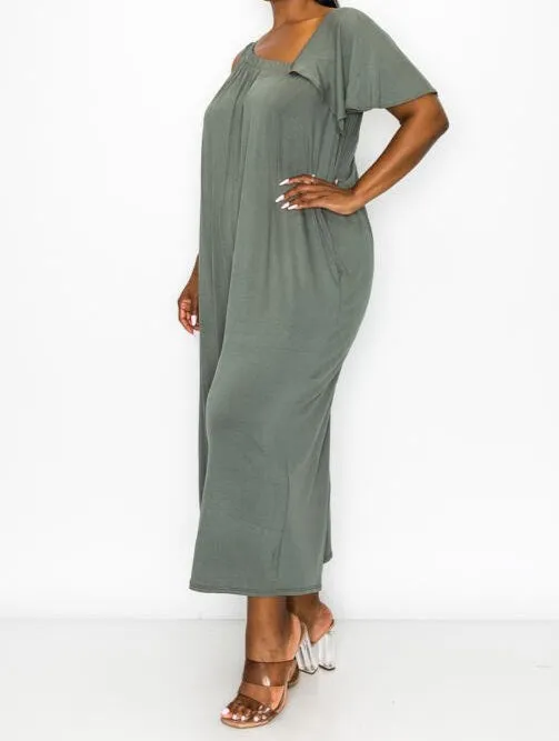 One Shoulder Jumpsuit