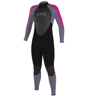 O'Neill Youth Girls Epic 5/4mm BZ Winter Wetsuit -Navy/Navy/Berry