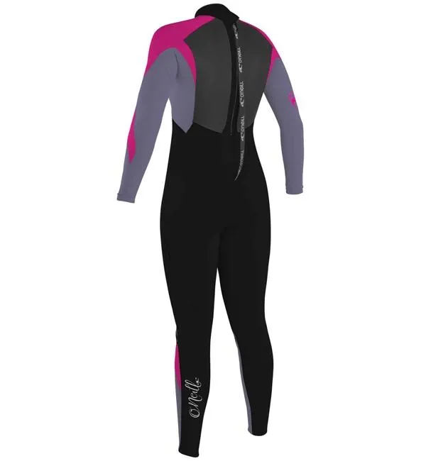 O'Neill Youth Girls Epic 5/4mm BZ Winter Wetsuit -Navy/Navy/Berry