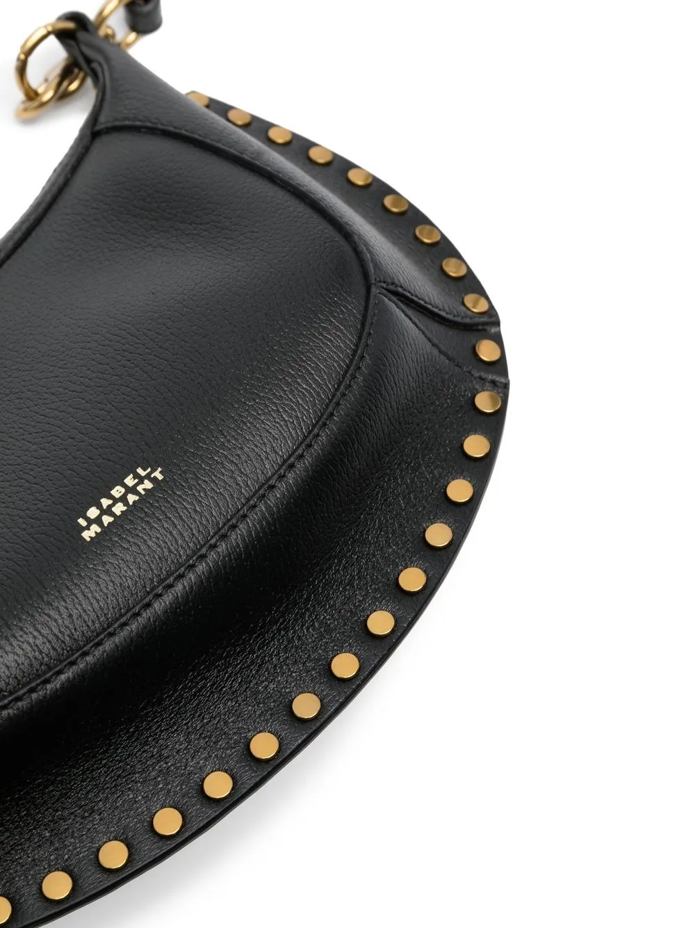 Oskan moon leather shoulder bag