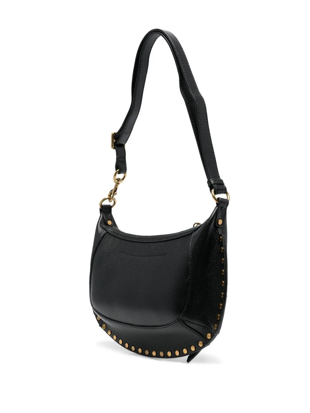 Oskan moon leather shoulder bag
