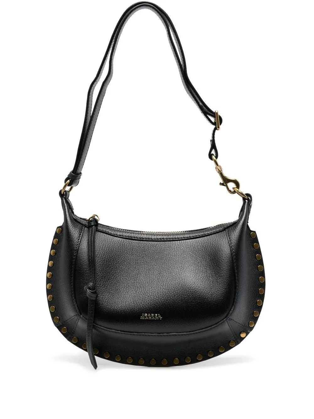 Oskan moon leather shoulder bag
