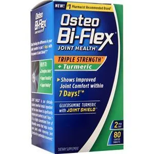 Osteo Bi-Flex Joint Health Triple Strength   Turmeric  80 tabs