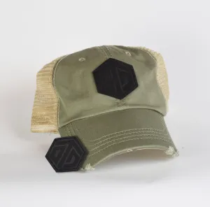 OTD Icon Leather Dad Cap