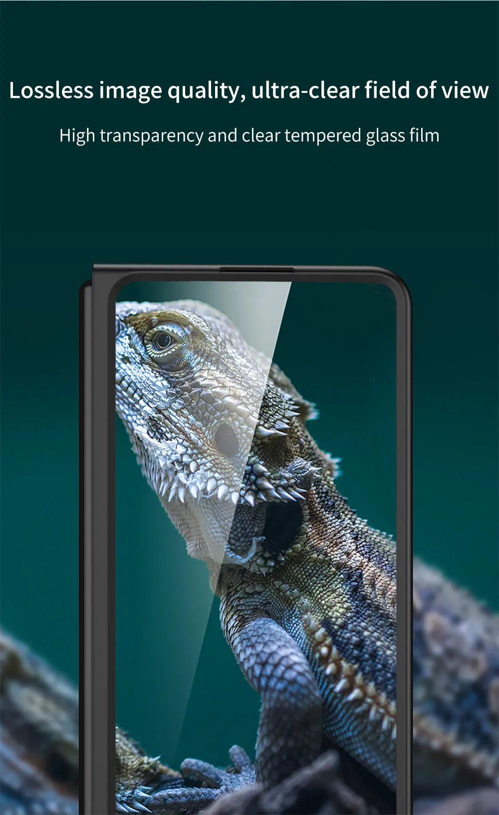 Outer Screen Glass Luggage Design Case For Samsung Galaxy Z Fold 3 5G Anti-knock Plastic Cover For Samsung Z Fold 3 5G Case