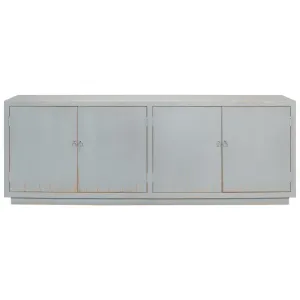 Pacific Cove Bluewash Distressed Sideboard