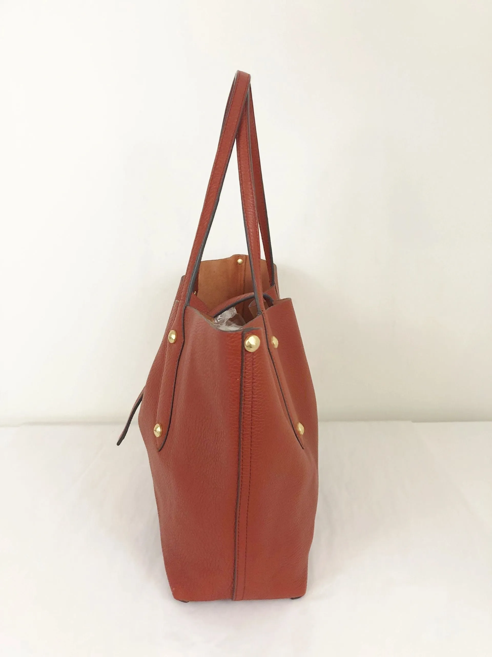 Pebbled Leather Tote