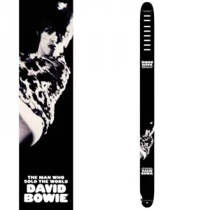 Perri's Leather Guitar Strap ~ David Bowie ~ The Man Who Sold The World
