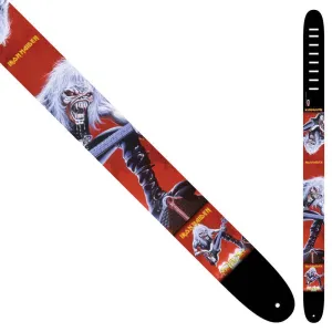 Perri's Leather Guitar Strap ~ Iron Maiden ~ Guitar Man