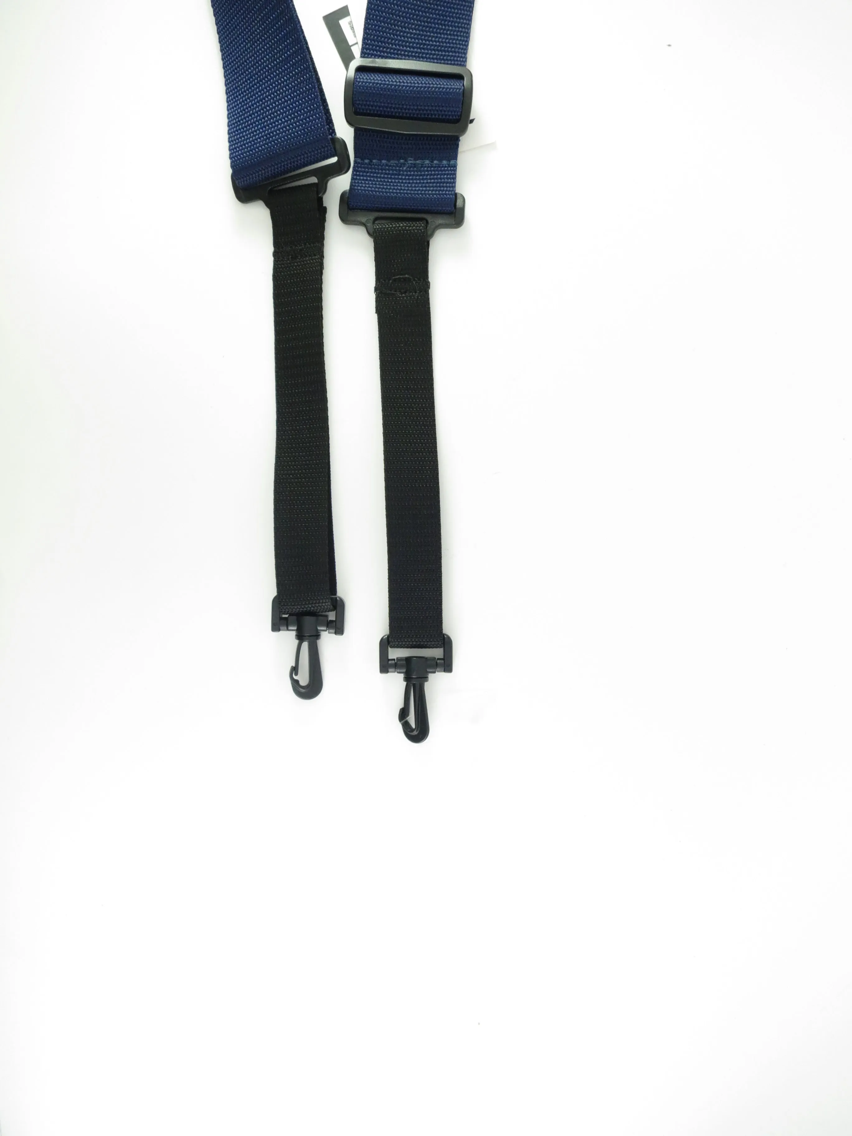 Perri's Leathers 2” Wide Black Poly Pro Banjo Strap with Plastic Swivel Hook NWSBJ