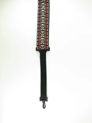 Perri's Leathers 2” Wide Black Poly Pro Banjo Strap with Plastic Swivel Hook NWSBJ