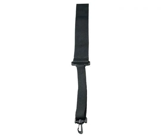 Perri's Leathers 2” Wide Black Poly Pro Banjo Strap with Plastic Swivel Hook NWSBJ