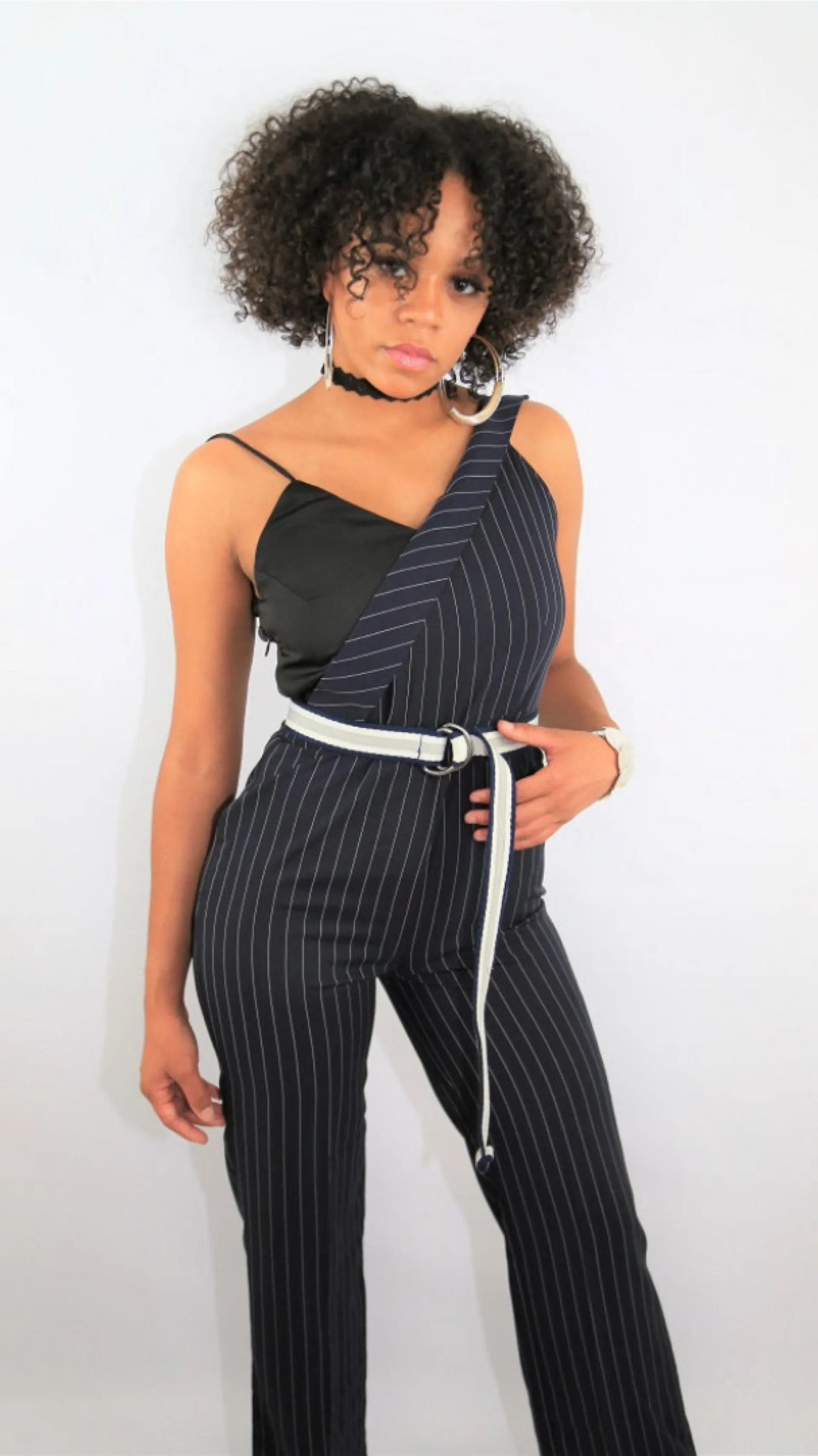 Pin Stripe Me Right Jumper