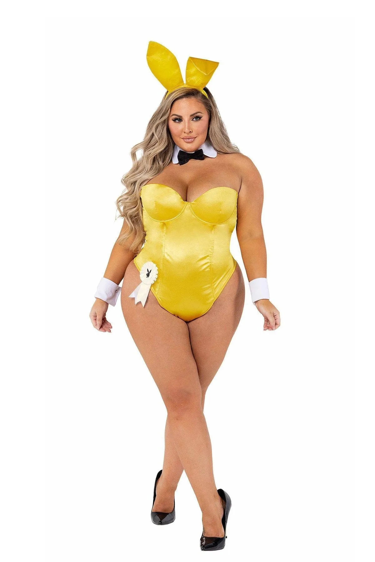 Playboy Bunny Plus Size Classic Corset Costume
