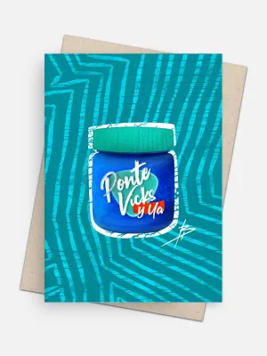 Ponte Vicks Y Ya Stay Well Empowerment Card