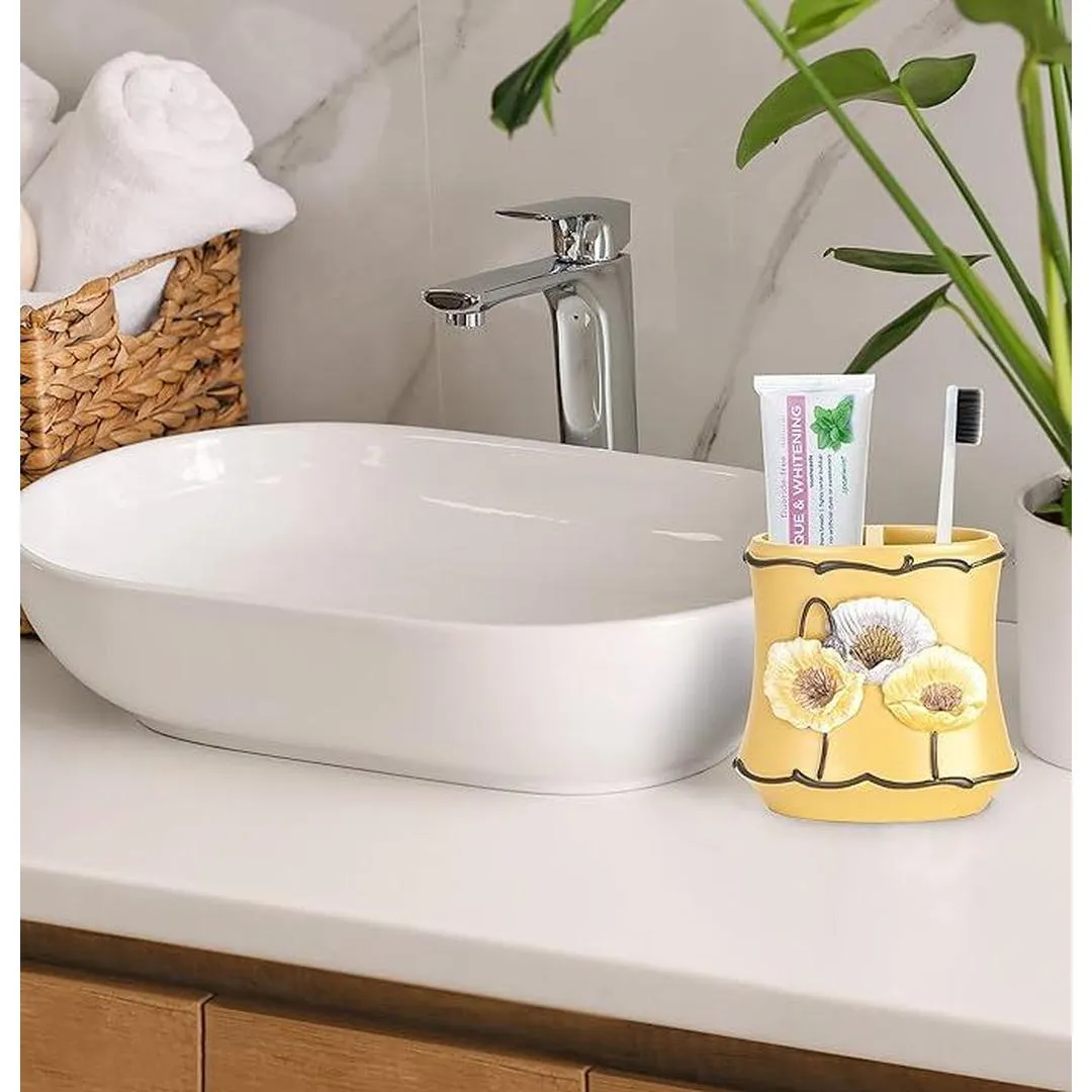Popular Bath Poppy Fields, Toothbrush Holder, Pastel Moss