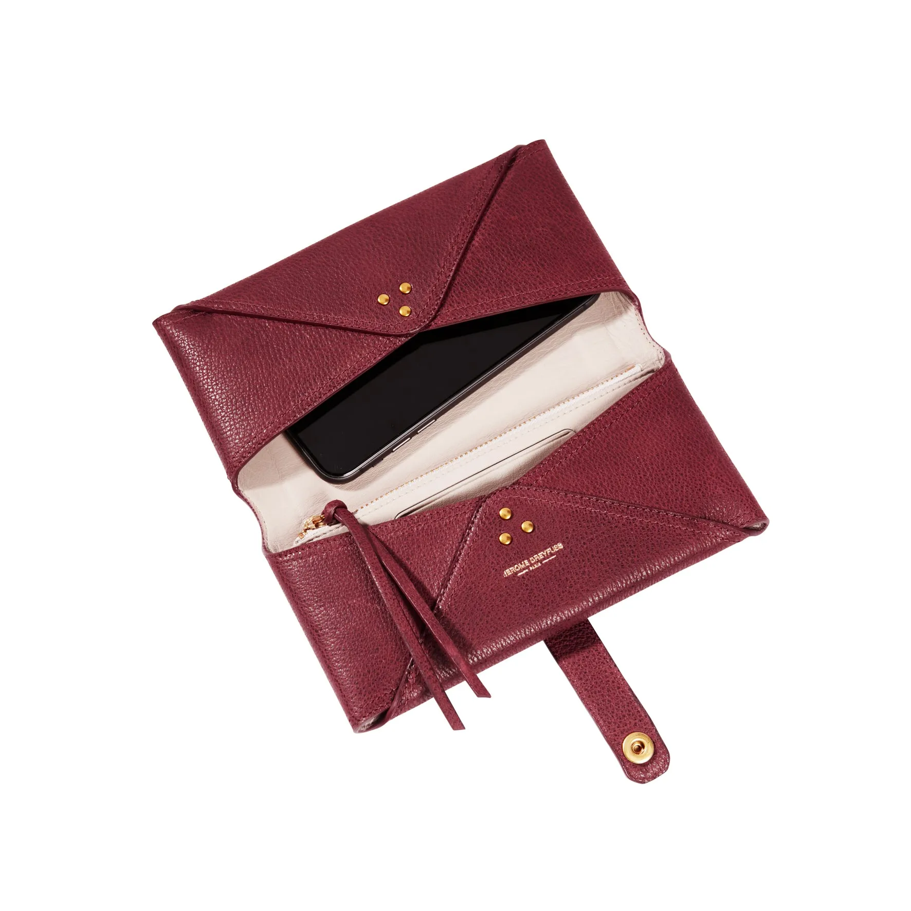 Porte Wallet in Burgundy