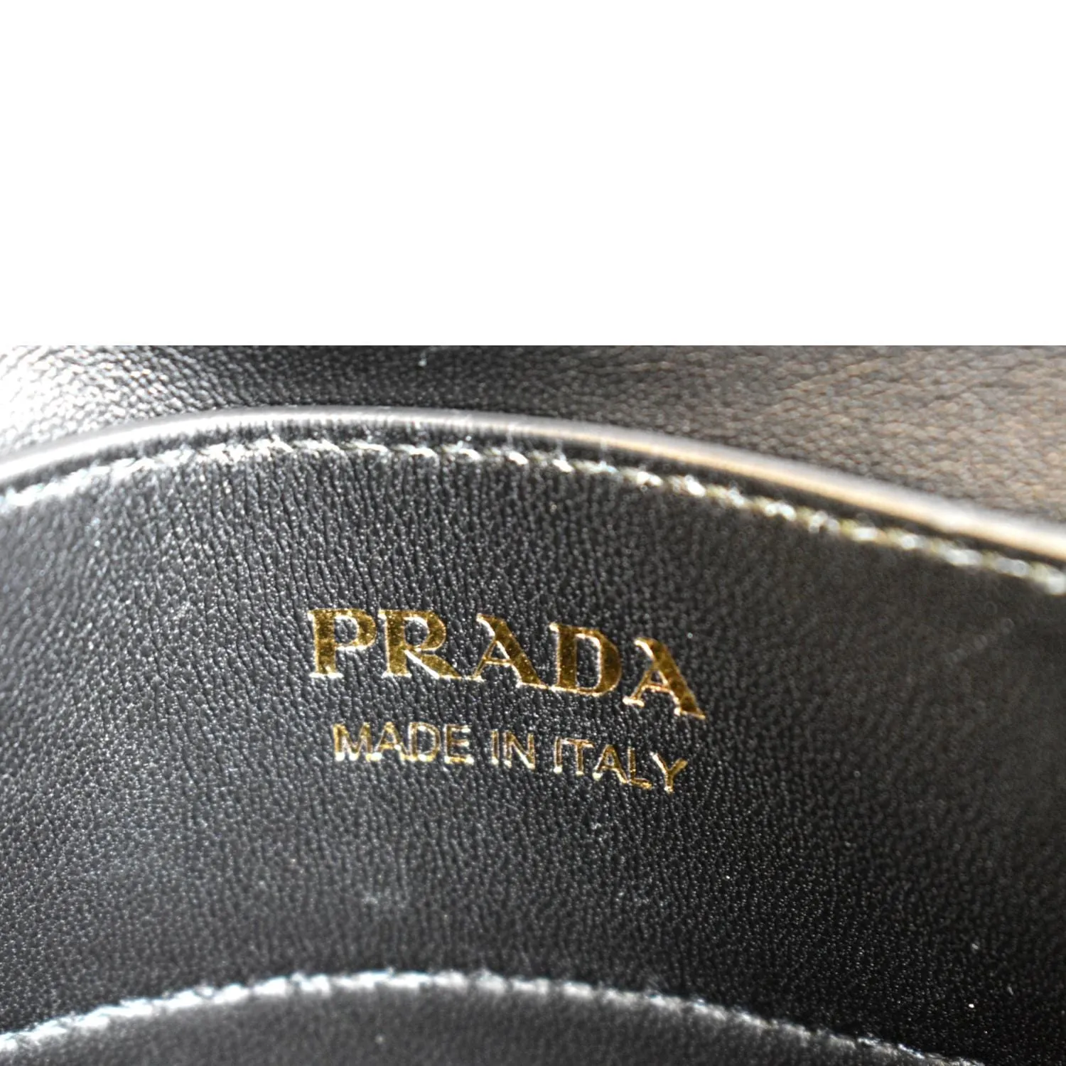 PRADA Medium Double Saffiano Leather Crossbody Bag White  - Hot Deals