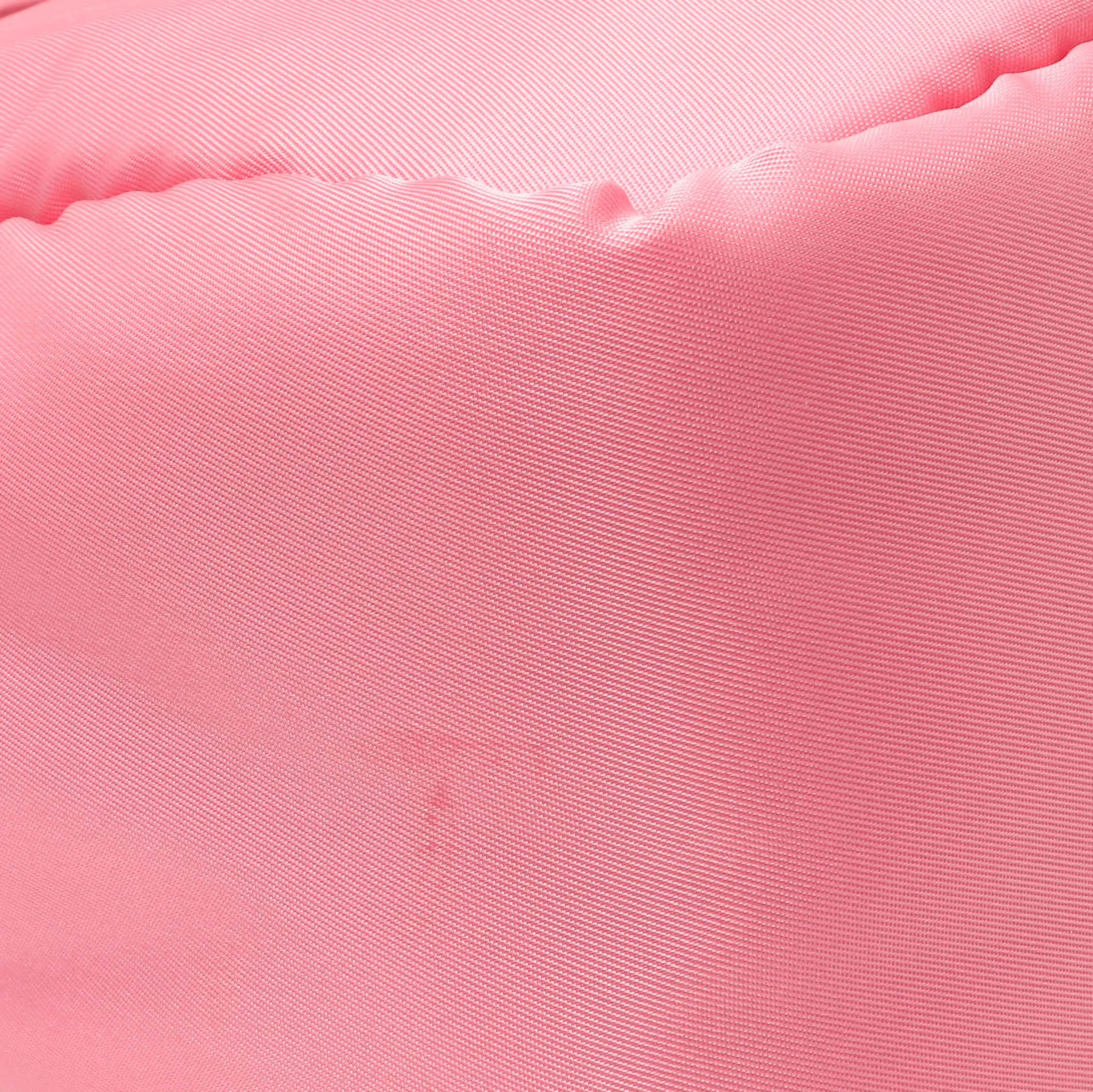 Prada Pink Re-Nylon Mini Padded Soft Tote